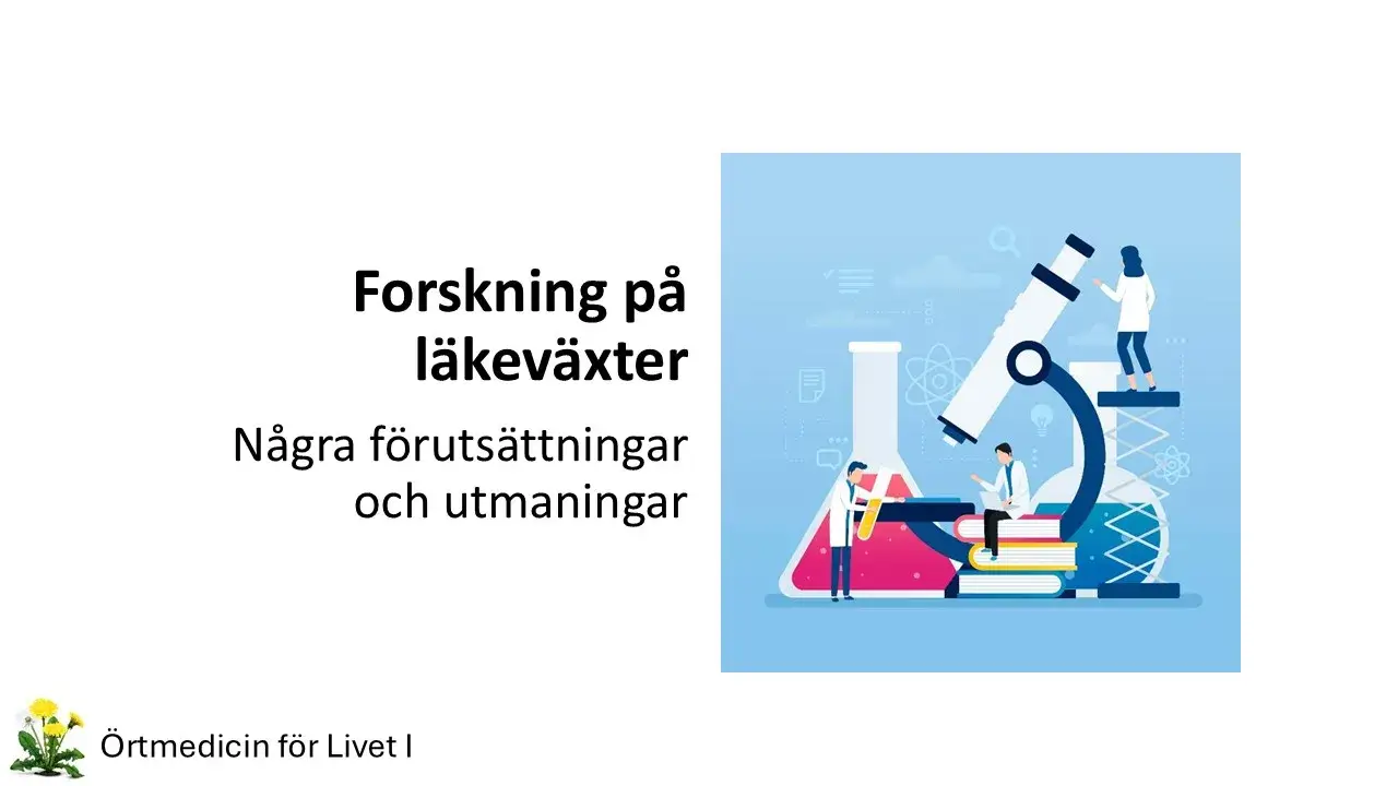 Forskning på läkeväxter